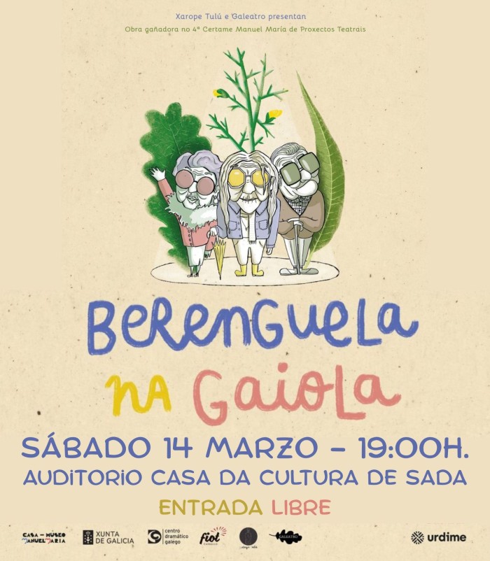 TEATRO: BERENGUELA NA GAIOLA