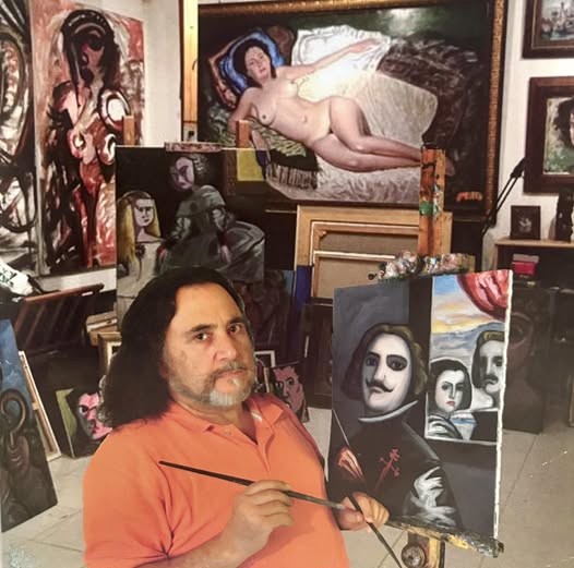 GRAN EXPOSICI�N ADICADA AO PINTOR EDUARDO RIVAS