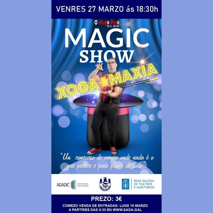 MAGO PACO - "XOGA E MAXIA"