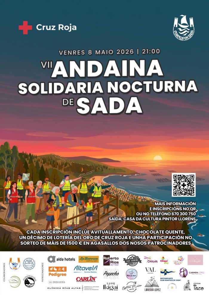  VII ANDAINA SOLIDARIA NOCTURNA DE SADA 2026