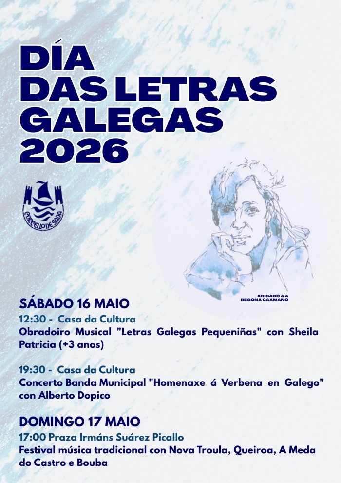 LETRAS GALEGAS 2026 EN SADA