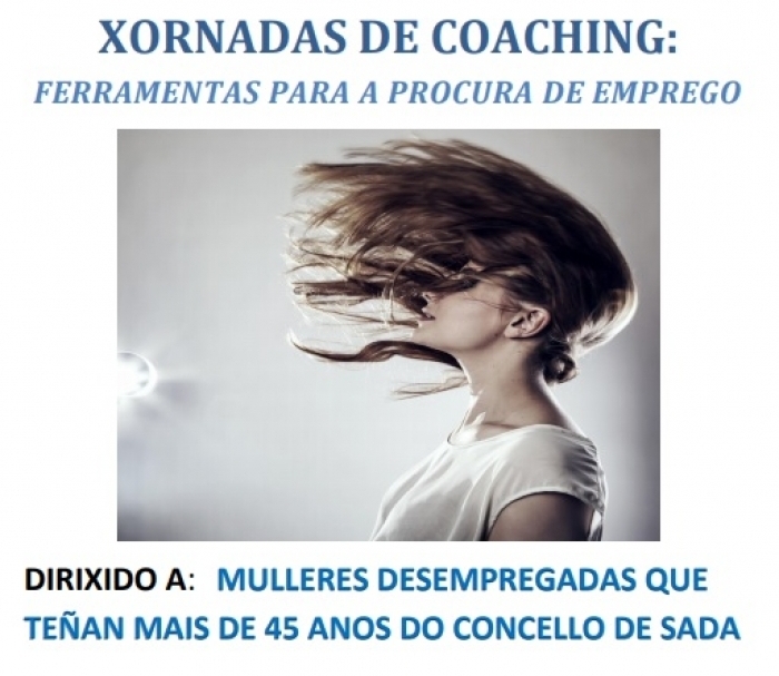 Xornadas de coaching para mulleres de Sada desempregadas maiores de 45 anos