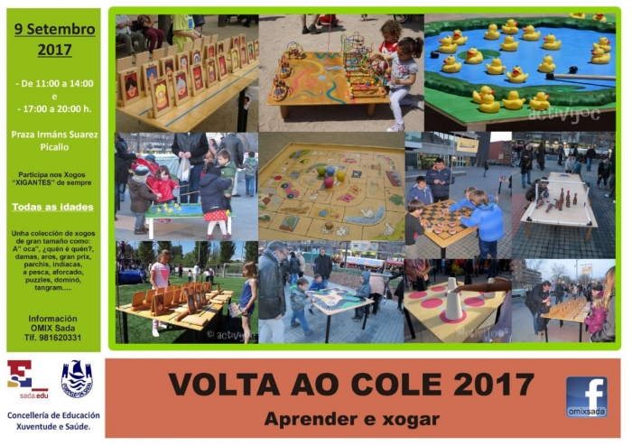 JUEGOS GIGANTES - VUELTA AL COLE 2017