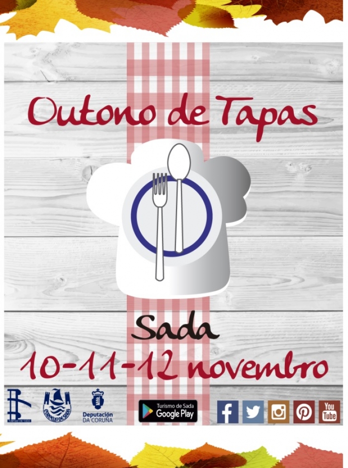 A quinta edicin do Outono de Tapas de Sada comeza este venres e durar toda a fin de semana