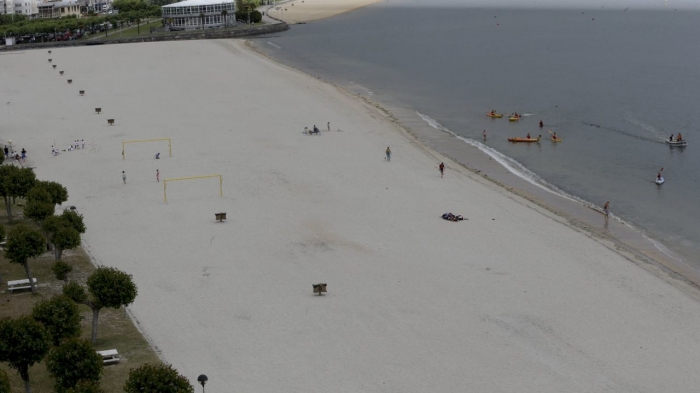 As analticas realizadas pola Xunta de Galicia confirman o bo estado da auga da Praia das Delicias