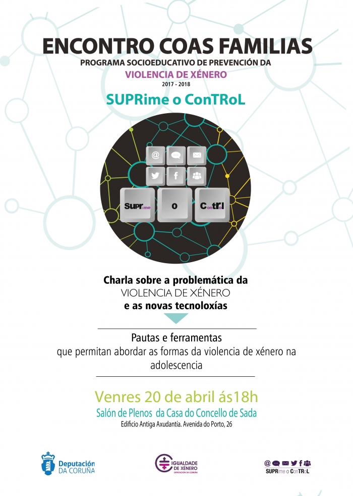 Llega a Sada el programa de prevencin de la violencia de gnero en edad adolescente SUPRime o ConTRoL
