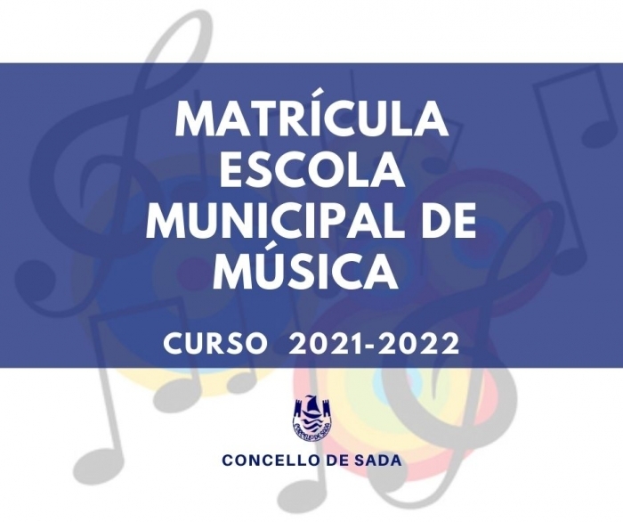 Matrcula Escuela Municipal de Msica Curso 2021-2022