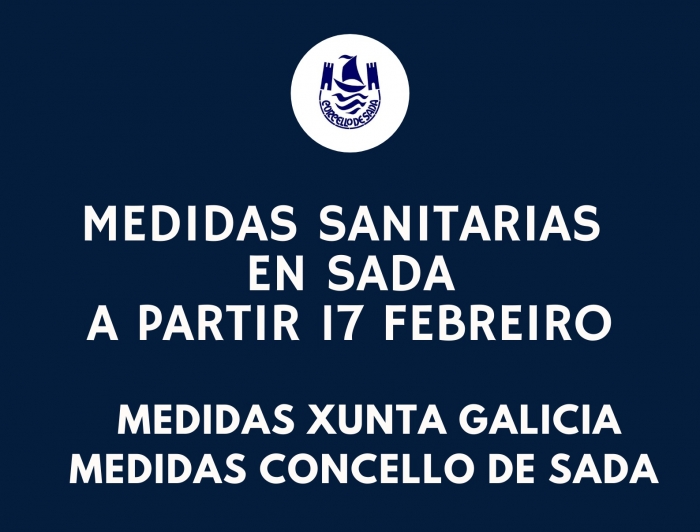 MEDIDAS COVID19 EN SADA A PARTIR DEL 17 FEBRERO