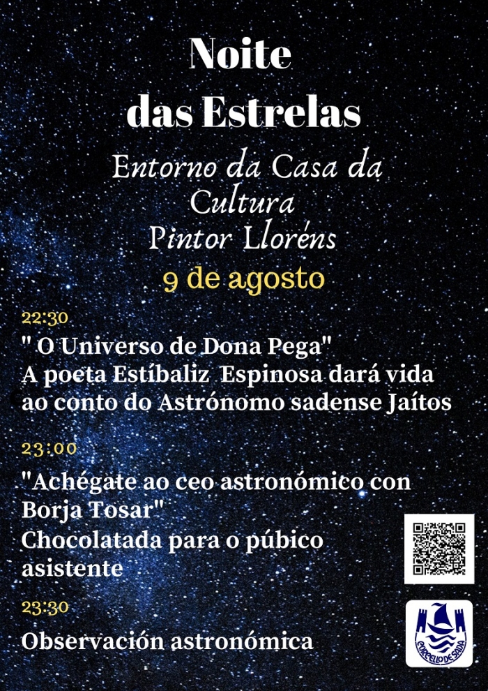 NOITE DE ESTRELAS: OBSERVACIN DAS PERSEIDAS. MEMORIAL A JUAN CARLOS MEDAL JATOS