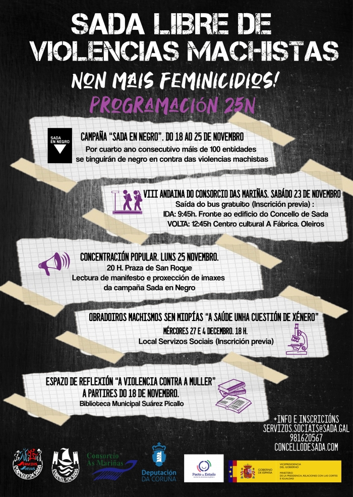 Programacin 25N - Sada libre de violencias machistas