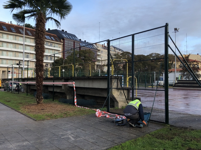 Sada acondiciona las instalaciones deportivas municipales de las parroquias