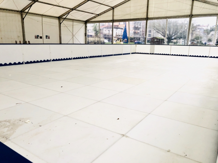 Sada contar con una pista de patinaje gratis en Navidad
