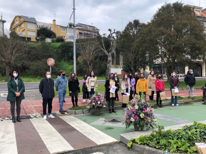 Sada inaugura o seu Paseo da Igualdade, situado xunto  Casa da Cultura