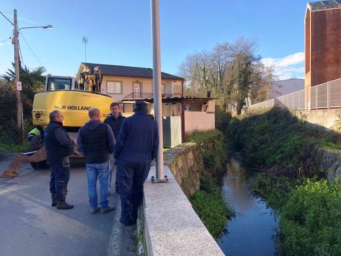 Sada limpa o tramo urbano do Ro Maior