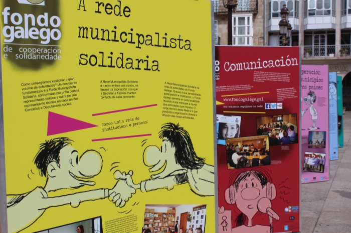 Sada amosa a exposicin que conmemora os vinte anos do Fondo Galego de Cooperacin