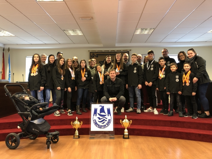 Sada recibe a los deportistas del Natural Sport de Taekwondo