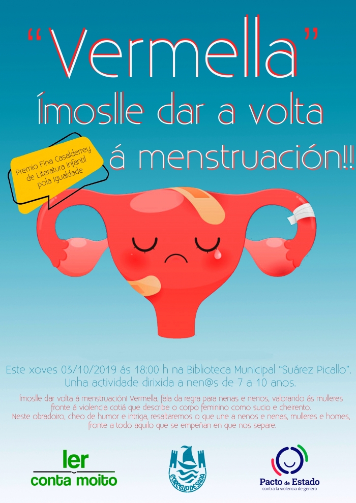 TALLER: "VERMELLA: VAMOS A DARLE UNA VUELTA A LA MENSTRUACIN"