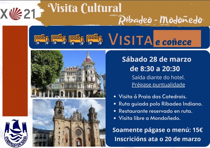 Visita Cultura a Ribadeo-Mondoedo