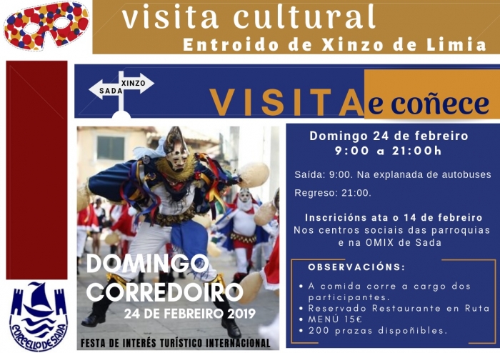 Visita cultural ao Entroido de Xinzo de Limia